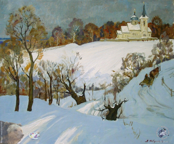 Поленово зимой