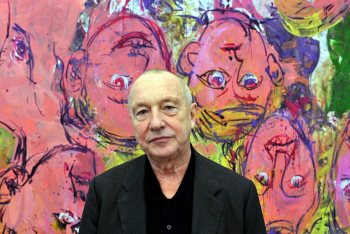 Георг Базелиц (Georg Baselitz), настоящее имя Ханс-Георг Керн (Hans-Georg Kern). Неизвестный фотограф.