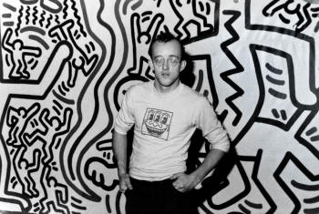 Кит Харинг (Keith Haring). Неизвестный фотограф.