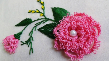 Бразильская вышивка (Brazilian embroidery). Неизвестный фотограф.