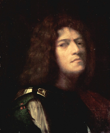 Джорджоне (Giorgio Giorgione). Автопортрет. Холст, масло. 52х43. 1508. Музей герцога Антона Ульриха.