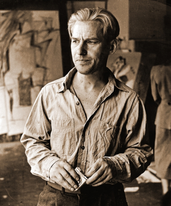 Виллем де Кунинг (Виллем де Конинг, Willem de Kooning). Неизвестный фотограф.
