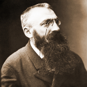 Огюст Роден (Auguste Rodin) в 1893 году. Неизвестный фотограф.