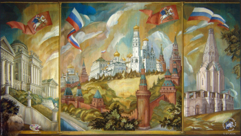 Шмакова Алла Алексеевна. Москва белокаменная. Гобелен. Авторское собрание.