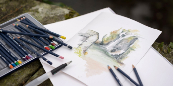 Акварельные карандаши (Watercolor Aquarelle Pencils). Неизвестный фотограф.