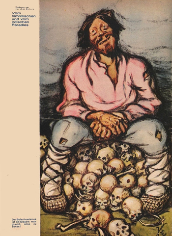 Бельзен Яков Яковлевич (Екабс Белзенс). Из небесного в земной рай. Бумага, печать. 1931. Частное собрание.