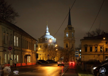 Храм Вознесения Господня на Гороховом поле (Вознесенская церковь) в Москве. Фотограф Марина Роз.