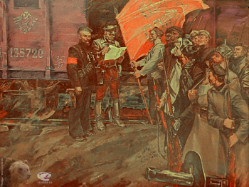 Борисов Альберт Иванович. Все на защиту! Холст, масло. 150х200. 1974. Авторское собрание.