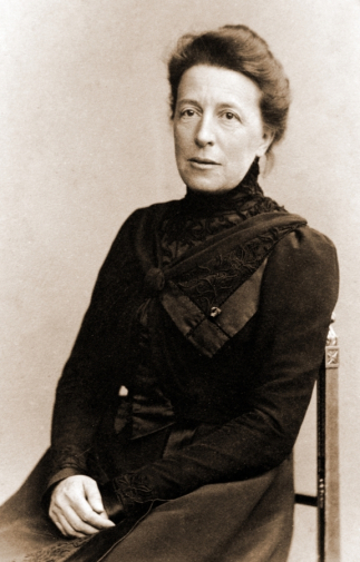 Шанкс Эмилия Яковлевна. Около 1900 года. Неизвестный фотограф.