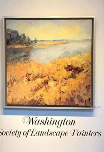 Фото с выставки Вашингтонского общества художников-пейзажистов (Washington Society of Landscape Painters, WSLP). Неизвестный фотограф.