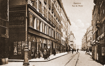 Галерея `Моос` (Maison Moos) в Женеве. 1906. Неизвестный фотограф.