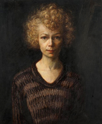 Маркова Валентина Петровна. Автопортрет. Холст, масло. 54х44,5. 1930-е. Государственный Русский музей.
