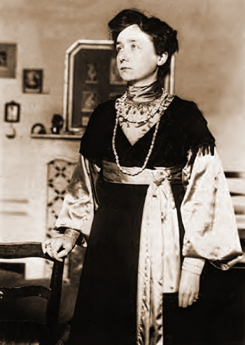 Габриэла Мюнтер (Gabriele Münter) в 1905 году. Неизвестный фотограф.