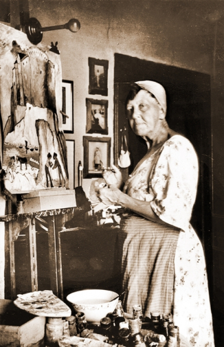 Верёвкина Марианна Владимировна (Marianne von Werefkin). Неизвестный фотограф.