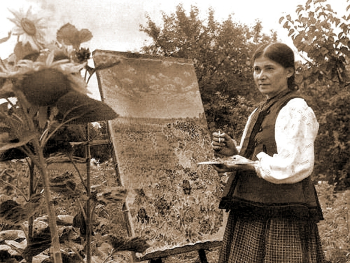 Белокур Екатерина Васильевна. Неизвестный фотограф.