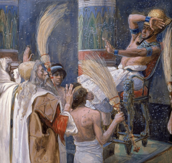 Джеймс Тиссо. Чумные мухи. Картон, гуашь. 17,6х18,7. 1896-1902. Еврейский музей (Нью-Йорк).