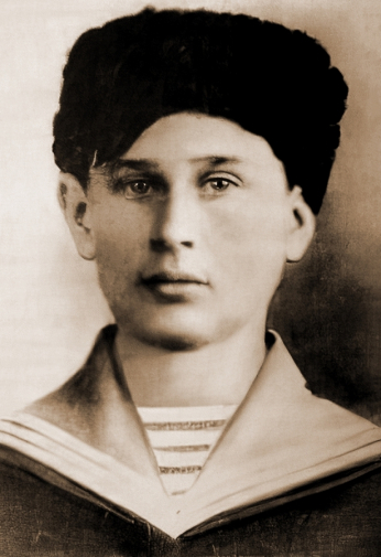 Фотография пионера-героя Вити Чаленко (Чаленко Виктора Николаевича). Неизвестный фотограф.