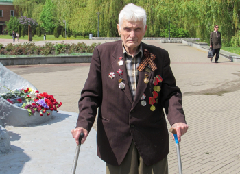 Пионер-герой Казьмин Владимир Пахомович в 2015 году. Неизвестный фотограф. Фото - vb.by.