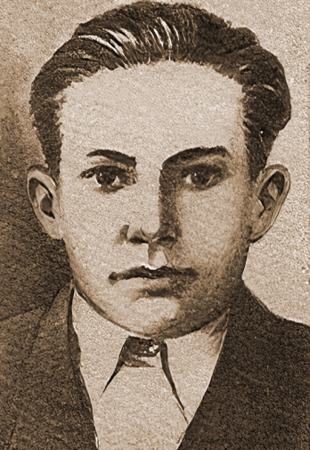 Фотография пионера-героя Лёни Анкиновича (Анкиновича Леонида Леоновича). Неизвестный фотограф.