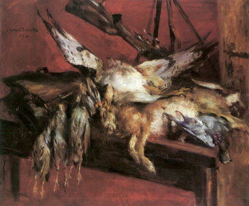 Ловис Коринт. Добыча. Холст, масло. 95х115. 1910. Частное собрание.
