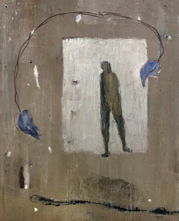 Мохамед Касими (Качими, Кацими). Вихрь. Холст, акрил. 1999. Частная коллекция.