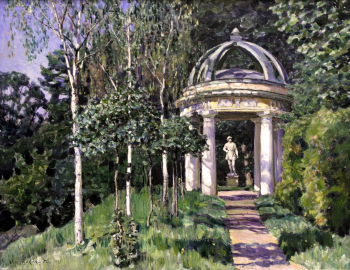 Васнецов Аполлинарий Михайлович. Ротонда Миловида. Холст, масло. 63х81. 1921. Удмуртский республиканский музей изобразительных искусств.