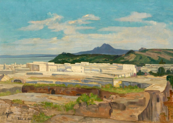 Йозеф Мегар. Тунис. Холст, масло. 43х61. До 1918 года. Частная коллекция.