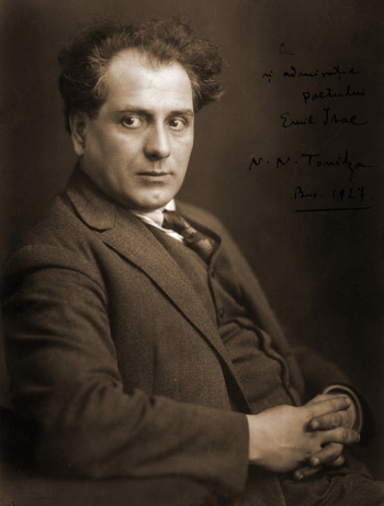Николае Тоница (Nicolae Tonitza) в 1927 году. Неизвестный фотограф.