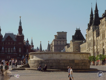Лобное место на Красной площади в Москве. Фотограф Марина Роз.