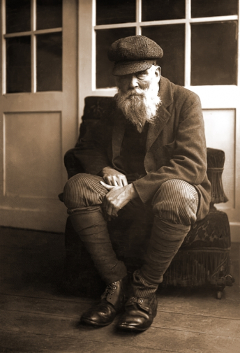 Ласло Меднянский (László Mednyánszky). Неизвестный фотограф.