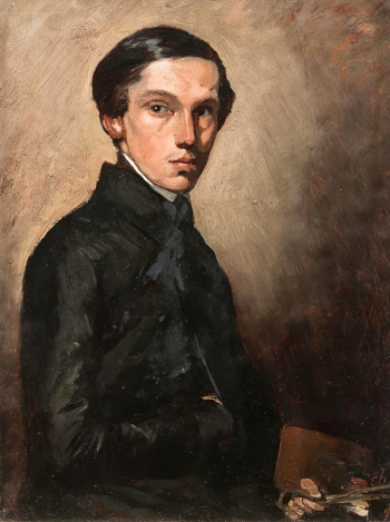 Гагарин Григорий Григорьевич. Портрет художника Ф.И.Байкова. Картон, масло. 34,5х26. 1848 - 1850-е. Государственный Русский музей.