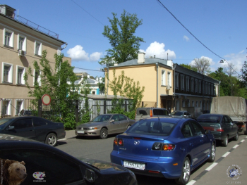 1-й Новокузнецкий переулок в Москве. Фотограф Марина Роз.