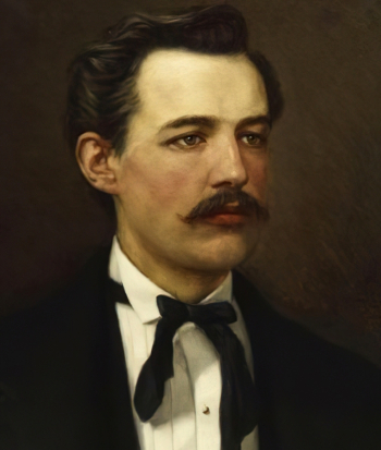 Фредрик Альстедт. Портрет Карла Янссона. Холст, масло. 1879. Атенеум (Хельсинки).