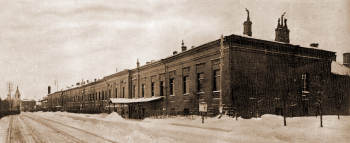 Императорский фарфоровый завод (ИФЗ) в Санкт-Петербурге в 1904 году. Неизвестный фотограф.