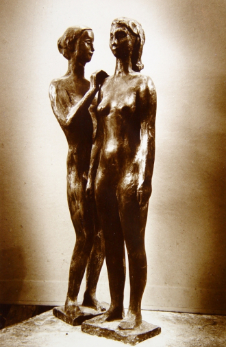 Купреянов Яков Николаевич. Юность. Бронза. 1965.