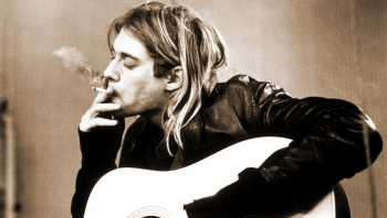 Курт Дональд Кобейн (Kurt Donald Cobain) на публике. Неизвестный фотограф.