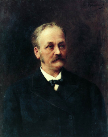 Маковский Константин Егорович. Мужской портрет. Холст, масло. 71х51. 1865-1875. Частное собрание.