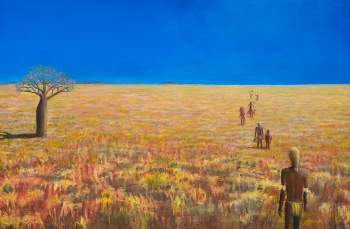 Мэтт Фоули. Долгое путешествие Васимбас. Холст, масло. Частная коллекция.