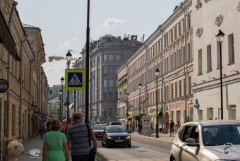 Улица Маросейка в Москве. Фотограф Марина Роз.