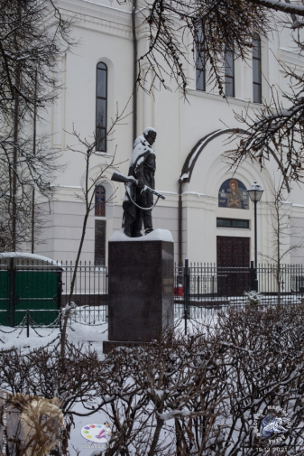 Памятник `Защитнику Родины` в Кунцево на Молодогвардейской улице. Фотограф Марина Роз.