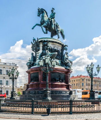 Памятник Николаю I в Санкт-Петербурге. Фотограф Alex `Florstein` Fedorov