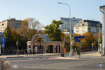 Станция московского метрополитена Кропоткинская. Фотограф Марина Роз.