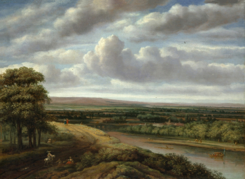 Филипс Конинк. Обширный лесной ландшафт. Холст, масло. 83,2х113,3. 1670-е. Метрополитен-музей.