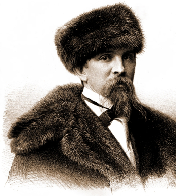 Тимм Василий Фёдорович. Худяков Василий Григорьевич. Бумага, литография. 1861. `Русский художественный листок В.Тимма`. Лист 29.