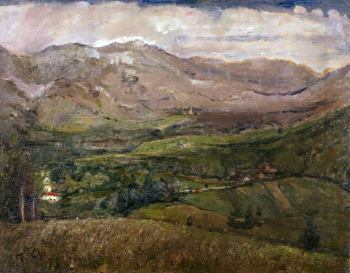 Артуро Този. Долина Верхней Серианы. 1923. Фонд Карипло.