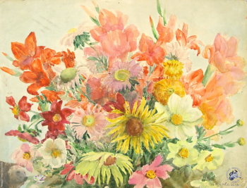 Яркий букет
