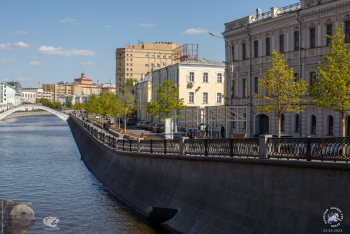 Овчинниковская набережная в Москве. Фотограф Марина Роз.