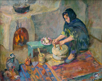 У очага