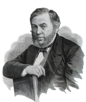 Борель Пётр Фёдорович. Резанов Александр Иванович. Гравюра. 1883. Журнал `Всемирная иллюстрация`, выпуск 750.