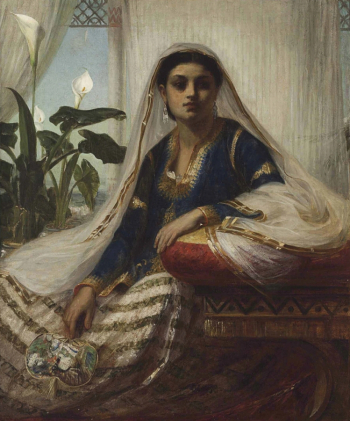 Уильям Холиок. Мечтательность. Холст, масло. 76,8х63,8. 19 век. Частное собрание.